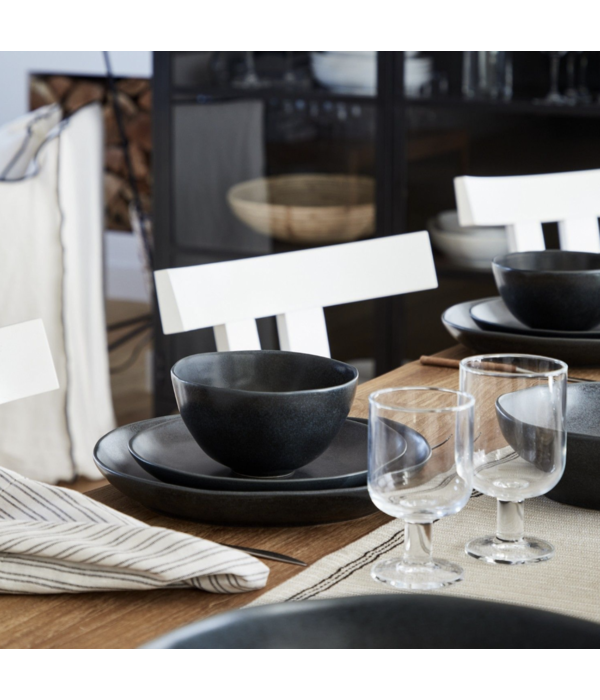 Costa Nova Costa Nova "Livia" Black Soup/Cereal Bowl