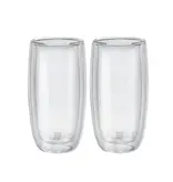 Zwilling ZWILLING Set of 2 Sorrento Double-Wall Transparent Glasses, 474 ml