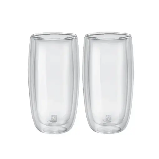 Zwilling Ensemble de 2 verres à double paroi transparents Sorrento 474 ml de ZWILLING