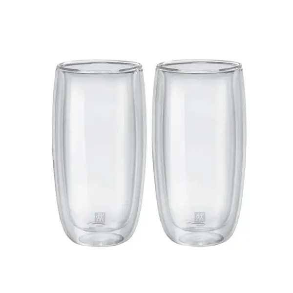 Ensemble de 2 verres à double paroi transparents Sorrento 474 ml de ZWILLING