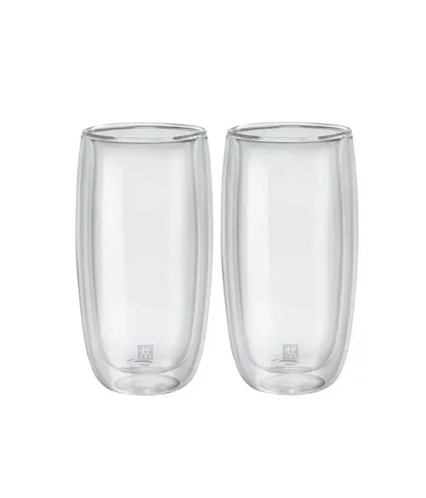 Zwilling Ensemble de 2 verres à double paroi transparents Sorrento 474 ml de ZWILLING