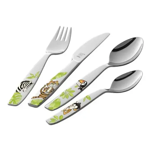 Zwilling ZWILLING Jungle 4-Piece Children's Cutlery Set