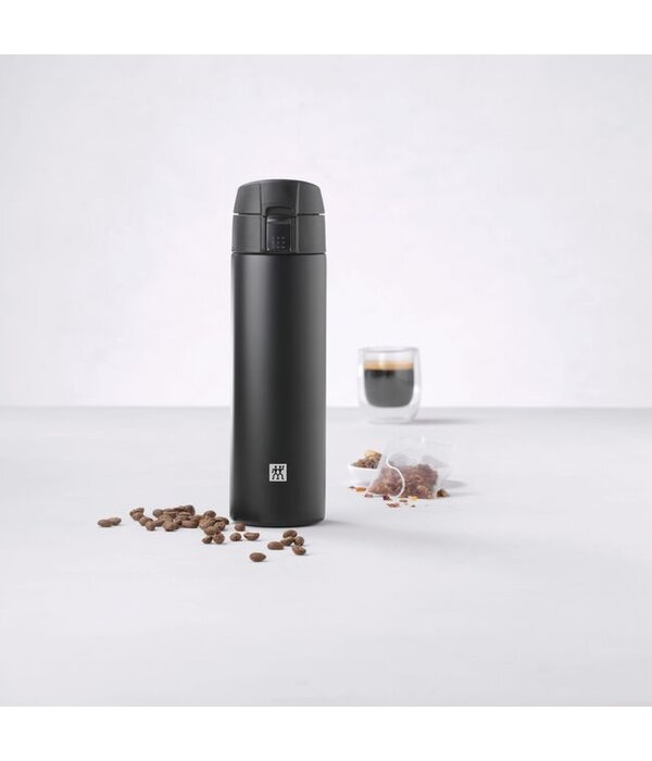 Zwilling Bouteille isolante en acier inoxydable Noir 450 ml de ZWILLING