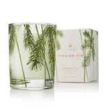 Chandelle Sapin de Frasier avec motif d’aiguilles de pin 60g de Thymes