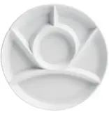 Trudeau Trudeau Round Fondue Plates, set of 4