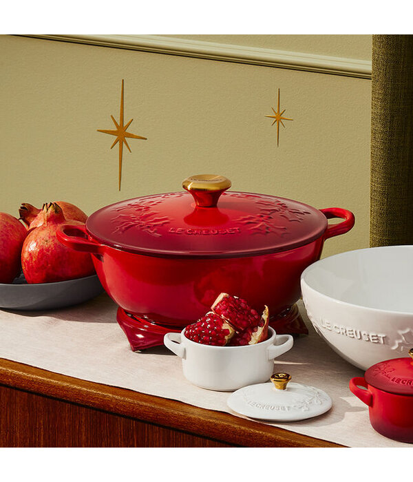 Le Creuset Cocotte Cerise Holly 4.1L Le Creuset