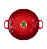 Le Creuset Cocotte Cerise Holly 4.1L Le Creuset