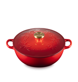 Le Creuset Cocotte Cerise Holly 4.1L Le Creuset