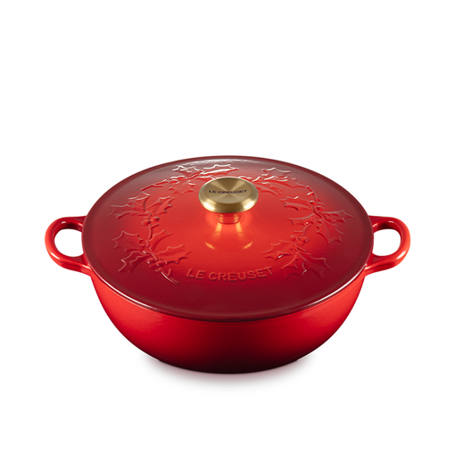 Le Creuset Cocotte Cerise Holly 4.1L Le Creuset