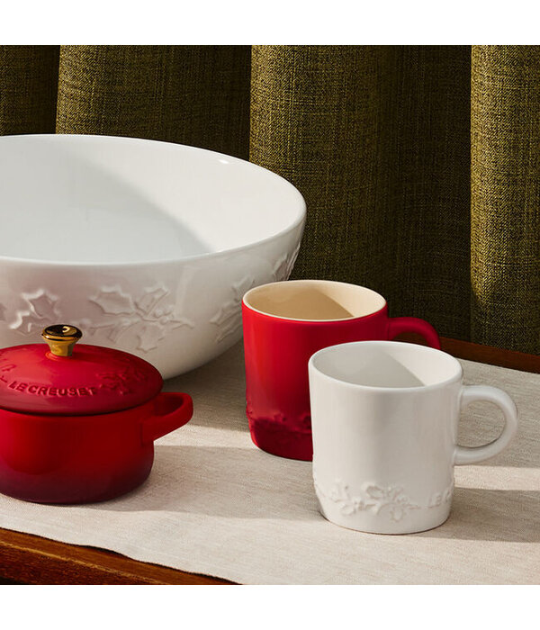 Le Creuset Tasse Blanche Holly 350ml Le Creuset