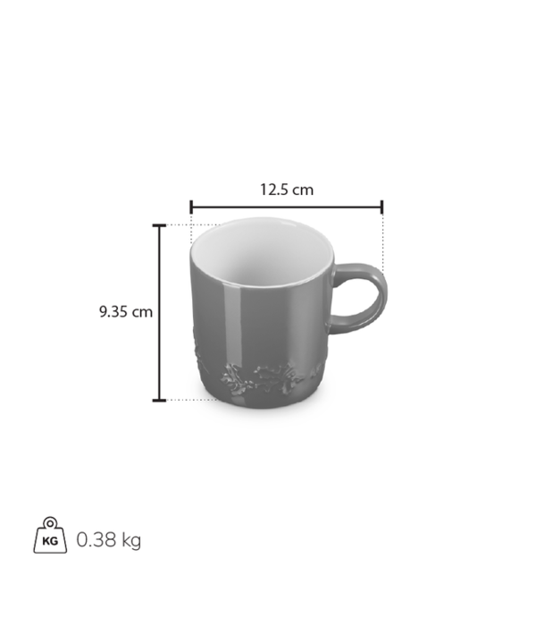 Le Creuset Tasse Blanche Holly 350ml Le Creuset