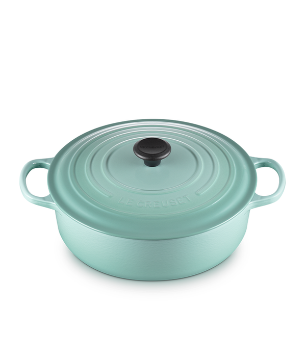Le Creuset Le Creuset Sage Shallow Round Dutch Oven 6.2L