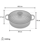 Le Creuset Le Creuset Artichaut Shallow Round Dutch Oven 6.2L