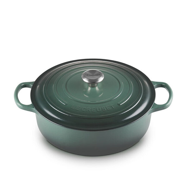 Cocotte ronde peu profonde Artichaut 6.2L Le Creuset