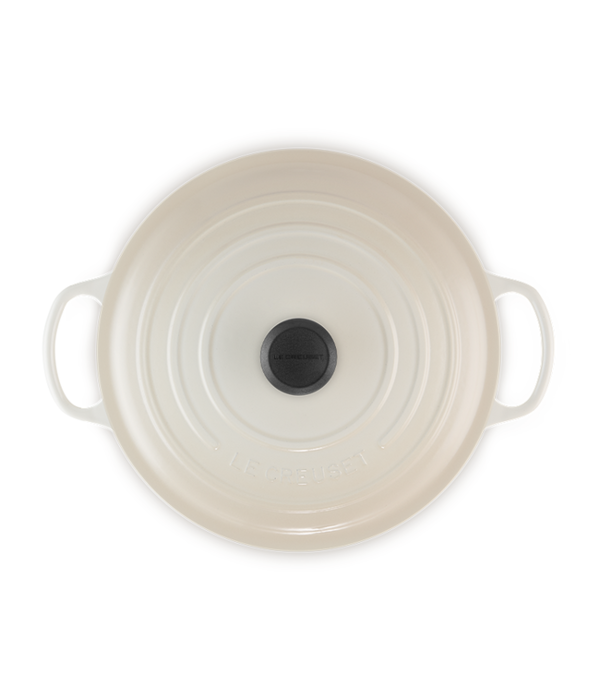 Le Creuset Le Creuset Meringue Shallow Round Dutch Oven 6.2L