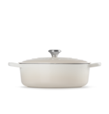 Le Creuset Le Creuset Meringue Shallow Round Dutch Oven 6.2L