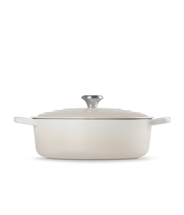 Le Creuset Le Creuset Meringue Shallow Round Dutch Oven 6.2L