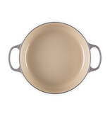 Le Creuset Le Creuset Oyster Shallow Round Dutch Oven 6.2L