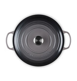 Le Creuset Le Creuset Oyster Shallow Round Dutch Oven 6.2L