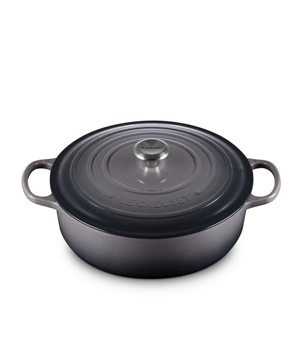 Le Creuset Le Creuset Oyster Shallow Round Dutch Oven 6.2L