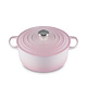 Le Creuset Shell Pink Round Dutch Oven 5.3L