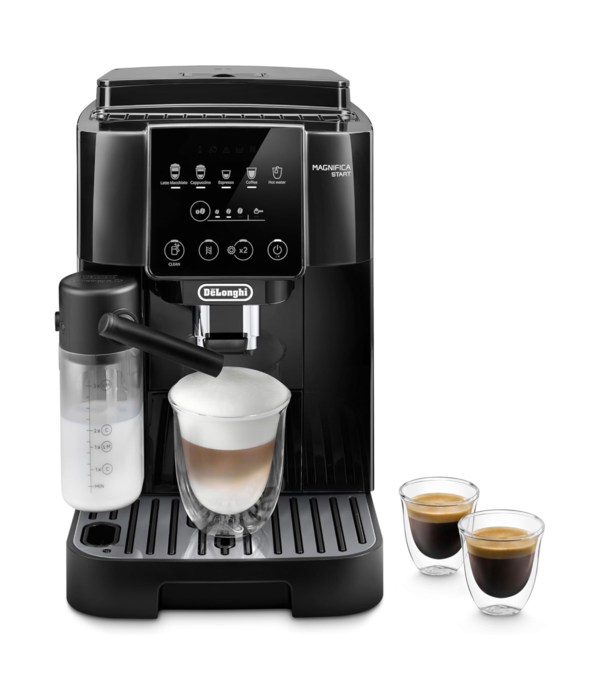 Delonghi Machine à Espresso Automatique Magnifica Start avec Mousseur à Lait - De'Longhi
