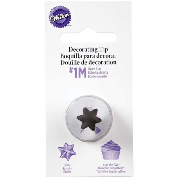 Wilton (1M) OPEN STAR PIPING TIP