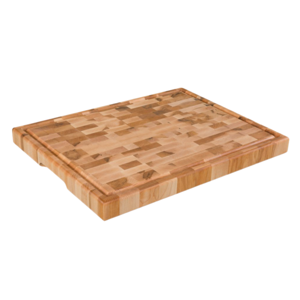 Labell Canadian Maple Butcher Block with Groove 14x18x1.5