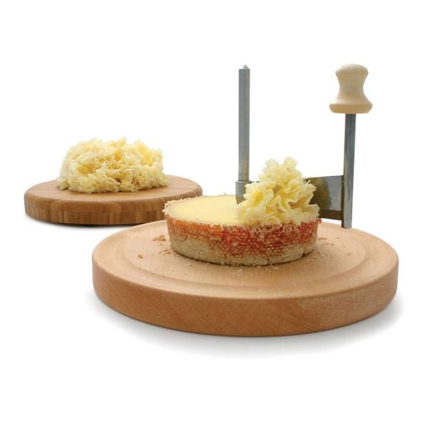 Enwinner Lot de 4 couteaux à fromage en acier inoxydable