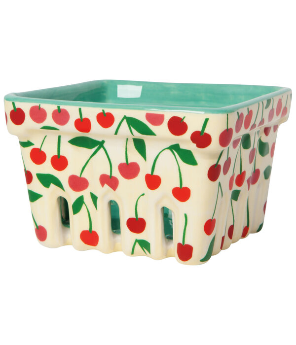 Danica Heirloom Danica Very Cherry Ceramic Berry Basket