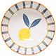 Bol rayé bleu avec motif citron 4.5" de Danica