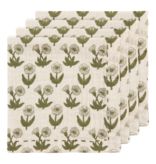 Danica Heirloom Danica Set of 4 Bloom Double Weave Napkins