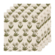 Ensemble de 4 serviettes de table Bloom 18x18"