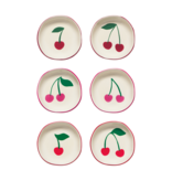Danica Heirloom Ensemble de 6 bols en grès Cerises assortis