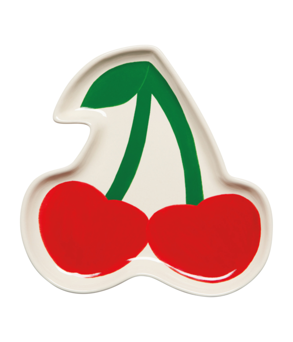Danica Heirloom Danica Cherry-Shaped Plate 6.5x6.5"