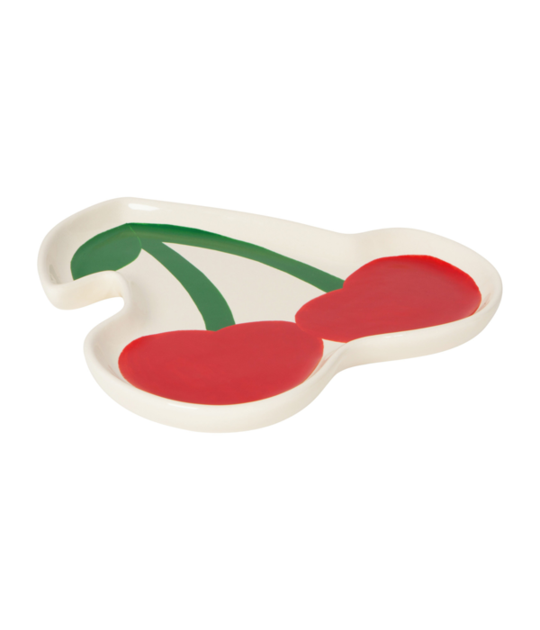 Danica Heirloom Danica Cherry-Shaped Plate 6.5x6.5"