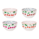 Ensemble de 4 bols assortis Cerises 14 oz de Danica