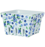 Danica Heirloom Danica Blueberry Pattern Ceramic Berry Basket