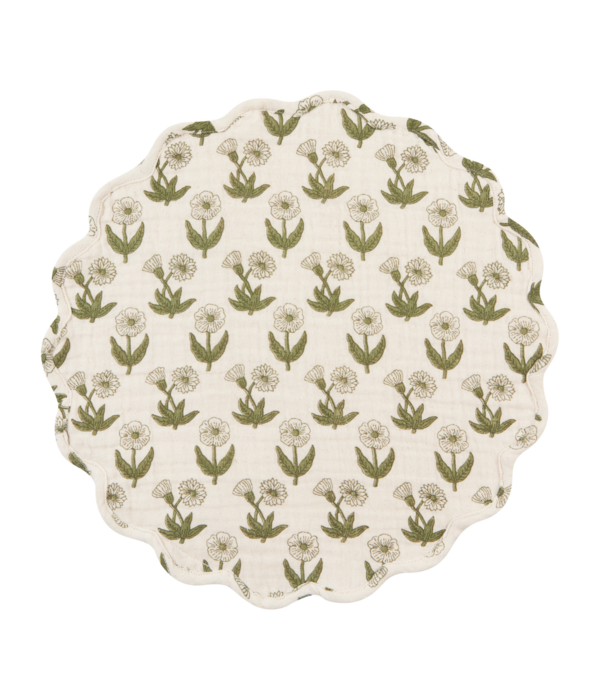 Danica Heirloom Napperon rond avec motif de fleurs 15" de Danica