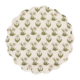 Napperon rond avec motif de fleurs 15" de Danica