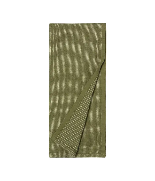 Danica Heirloom Ensemble de 2 serviettes à main Beige et Verte 20x30" de Danica