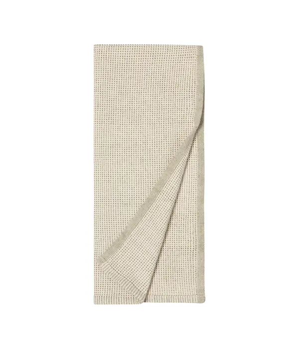 Danica Heirloom Ensemble de 2 serviettes à main Beige et Verte 20x30" de Danica