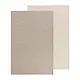 Ensemble de 2 serviettes à main Beige 20x30" - Danica