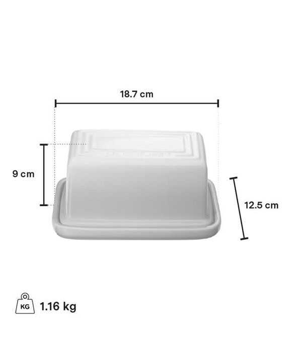 Le Creuset Beurrier en grès Artichaut - Le Creuset