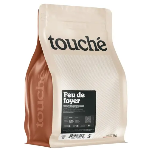 Jura Café en grains Feu de Foyer décaféiné 1 kg - Touché