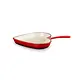 Le Creuset Cerise Heart-Shaped Skillet 26cm