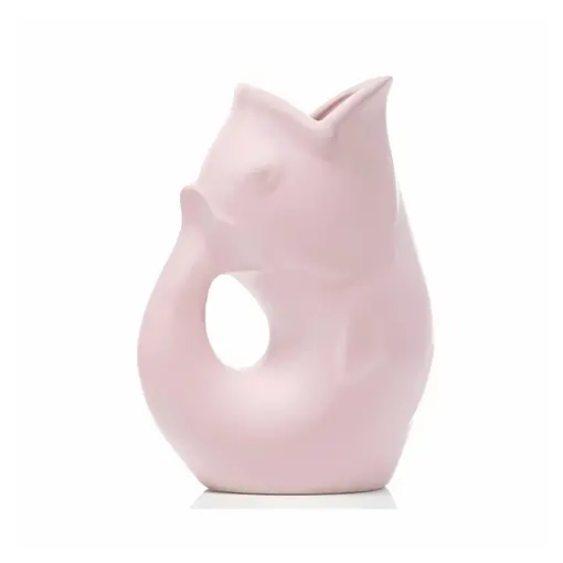 Gurgle Pot Matte Pink Drink Pitcher 42oz