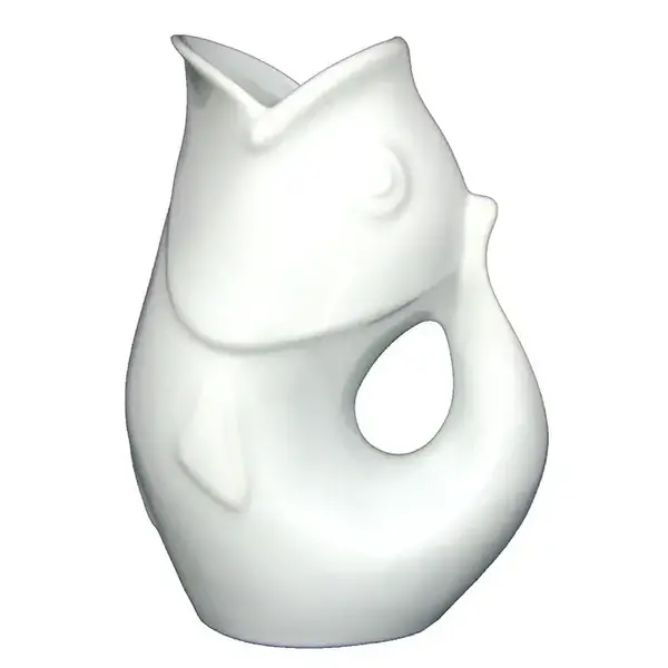 Pichet à boisson Gurgle Pot 42oz - Blanc Mat