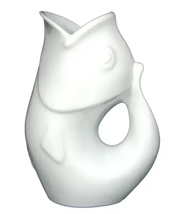 Pichet à boisson Gurgle Pot 42oz - Blanc Mat