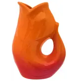 Pichet à boisson Gurgle Pot 42oz - Rouge Ombré